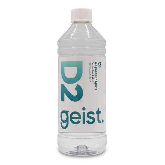 Degreaser Spirit D2 for leather & vinyl 1 Litre/33.5 ﬂ .oz